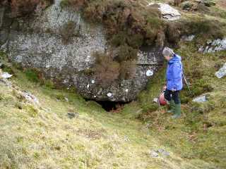photo: entrance to underground workings